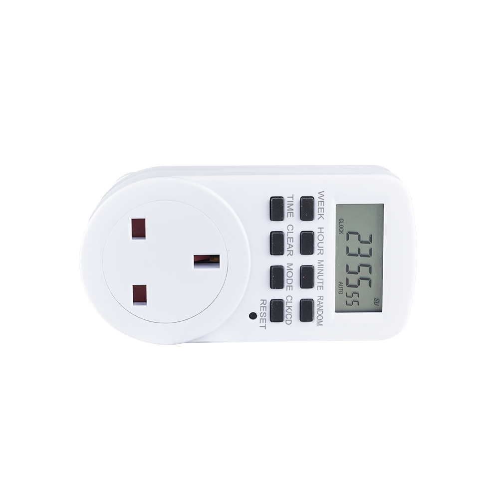BRITISH TYPE WEEKLY DIGITAL TIMER 